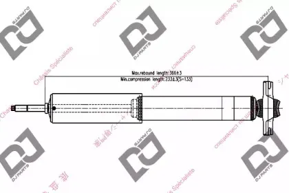 Амортизатор DJ PARTS купить
